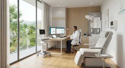 Modern medical facility